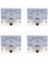 Namuny 4x Dc 0-20V 85C1-V Sınıf 2.5 Voltmetre Analog Volt Panel Metre (Yurt Dışından) 1