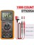 LCD Dijital Multimetre Taşınabilir 1999 Sayımlar Multitester Ac/dc Gerilim Diyot Test Cihazı Akım Direnci Kapasite Ölçer Ampermetre Test Probu ile (Yurt Dışından) 1