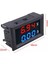Ayak Kanepesı Dijital Voltmetre 0.28 Inç Dc 0-100 V 10A/50A/100A Voltmetre Ampermetre Mavi + Kırmızı LED Amp Çift Dijital Volt Metre Ölçer Elektromobile Motosiklet Araba (Yurt Dışından) 3