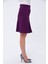 Kadın Mor Mevsimlik Parçalı kloş Midi Etek 1896-63 3