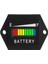 Golf Arabası Pilleri-1 x LED Göstergesi-Siyah (Yurt Dışından) 2