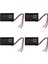 4x Kırmızı LED Dijital Ekran Voltmetre Gerilim Metre Volt Test Cihazı Paneli Dc 12V Araçlar Için USB 5V2A Çıkışı 12.6V (Yurt Dışından) 2