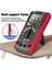 Aneng DT9205A Dijital Multimetre Ac/dc Transistör Test Cihazı Elektrik Ncv Test Ölçer Profesyonel Analog Otomatik Aralığı Kırmızı (Yurt Dışından) 3