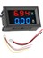 Adet Dijital Voltmetre Ampermetre Dc 100V 10A Amp Gerilim Akım Ölçer Test Cihazı Mavi + Kırmızı Çift LED Ekran Paneli Bağlantı Telleri ile (Yurt Dışından) 4