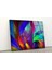 Canlı Renkli Soyut Cam Duvar Tablosu 3