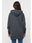Ünisex Fermuarlı Sweatshirt Antrasit 4