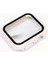 Apple Için Temperli Cam + Kapak Izle Vaka 44MM Ekran Koruyucu Apple Izle Aksesuarları 1