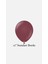 Bordo Renk 10'lu Balon Seti 1