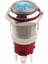 16MM 19MM 22MM Metal Basmalı Düğme Anahtarı Halkası LED 250 V 5A Kendinden Kilitli Sıfırlama Anlık Mandallama Su Geçirmez (Yurt Dışından) 1