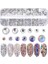 Nail Art Rhinestones Set Süsleme Kalem Süslemeleri Tırnak Taş Taşlar 3D Cam Kristal Pikap Cımbız Silikon Tırnak Rhinestone Aracı3pcs | Süsleyen Araçlar (Yurt Dışından) 2