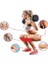 Egzersiz ve Streç Bacaklar Fitness Fizyoterapi Mini Ekipman Eğitimi (Kırmızı) (Yurt Dışından) 2