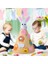 Çocuklar Paskalya Bunny Dekorasyon Dıy Keçe Bunny Aksesuarları ile Set 3D Tavşan Ağacı Paskalya Hediye Çocuklar Için Ev Kapı Duvar | Doldurulmuş & Amp;peluş Hayvanlar (Yurt Dışından) 3