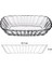 53702 Mezze Cam 2li Çerezlik Meze Tabağı Kahvaltılık 16CM 2