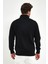 Yüksek Yaka Yarım Fermuarlı Basic Sweatshirt 2