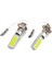 2 Adet H3 15W LED Cob Drl Lamba Beyaz Xenon Sürüş Kafa Ampuller (Yurt Dışından) 1