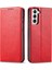 Samsung Galaxy S21 Deri Folio Flip Case Kart Ekleme ile Telefon Kılıfı (Yurt Dışından) 1