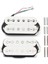 Alnico 5 Elektro Gitar Pikap Humbucker Çift Bobin Pikap Alnico V Gitar Parçaları Beyaz (Yurt Dışından) 1