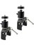 2x Dslr Top Kafa Ayakkabı Dağı Kamera Topuz Montaj Kaidesi Kelepçe 1/4 Inç -20 Tripod Kafa Sıcak Ayakkabı Adaptörü ve Serin Süper Kelepçe (Yurt Dışından) 1