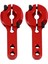 2x 25 T 35MM Diş Diş Direksiyon Yarım Servo Kol Boynuz 1/8 1/10 Rc Araba Tekne Himoto Redcat Eksenel (Yurt Dışından) 1