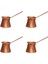 4x Kahve Türk Cezvesi 320ML Kahve Türk Bakır Kahve Makinesi Cezve Kafeterya Için (Yurt Dışından) 1