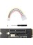 Ngff M2 - Pcı-E 4x X1 Yuvası Yükseltici Kart M2 Anahtar M - Madenci Madenciliği Için LED Göstergeli Pcı Express X4 Adaptörü (Yurt Dışından) 1