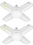 2 Adet E27 LED Lamba LED Ampul 28W LED Ampul Ac 85-265V Katlanabilir Vantilatör Pervanesi Işıkları Aydınlatma Oturma Odası Için Garaj Işığı (Yurt Dışından) 1