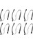 8x Pcıe 8 Pin Erkek - Çift Pcıe 2x 8 Pin (6+2) Güç Kaynağı Için Erkek Güç Adaptörü Kablosu 25 Inç + 9 Inç (Yurt Dışından) 1