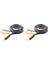 2x 4.9ft 3.5mm Fiş 3 Rca Erkek Adaptör Av Uzatma Kablosu Tv VCD DVD Için (Yurt Dışından) 1