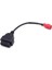 Obd Motosiklet Kablosu 6 Pin Fiş Kablosu Teşhis Kablosu 6pin To Obd2 16 Pin Adaptör (Yurt Dışından) 1