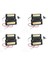 8 Adet Elektro Gitar Manyetikleri 50/52 Yüzlü Humbucker Çift Bobin Elektro Gitar Manyetikleri (Yurt Dışından) 1