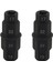 2x Motosiklet Altıgen Aks Aracı - 17MM, 19MM, 22MM, 24MM - Altıgen Ön Tekerlek Göbeği Aks Mili Soket Adaptör Aracı 3/8 Inç (Yurt Dışından) 1
