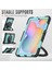 Samsung Galaxy Tab S6 Lite / Tab S6 Lite (2022) Tablet Kickstand Kapak Strap ile (Yurt Dışından) 5