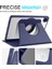 Samsung Galaxy Tab A9 Rotary Stand Pu Derisi+Akrilik Tablet Kapak Pen Tutucu (Yurt Dışından) 3
