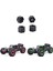 -10 DBX10 1/10 Rc Araba Için 4 Adet Tekerlek Hex Adaptörü 7504 (Yurt Dışından) 5