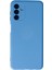 Samsung Galaxy A04S Kılıf Nano Içi Kadife Silikon - Mavi 300099 1
