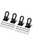 4pcs Metal Römork Çekme Tokası Çekme Kancaları 1/10 Rc Paletli Araba Traxxas Trx4 Eksenel SCX10 RC4WD D90 (Yurt Dışından) 6