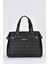3 Bölmeli Kadın Omuz Askılı El Çantası Siyah 172 1