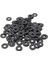 Flyeer M3 x 6mm x 1mm Naylon Düz Yalıtım Yıkayıcılar Contalar Paspayı Siyah 200 Adet (Yurt Dışından) 3
