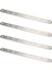 4x Metal 8 Delikli Düz Düz Tasarım Köşe Desteği Köşebent 250MM (Yurt Dışından) 1