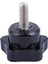 Flyeer M6 x 15MM Erkek Dişli Vida Yıldız Başlı Kilitleme Vidası Kolu Siyah 2 Adet (Yurt Dışından) 4