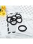 Flyeer 5 Adet 35MM x 5mm Kauçuk O Ring Yağ Keçesi Sızdırmazlık Contası Siyah (Yurt Dışından) 4