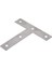 Namuny 15 Adet Açı Plakası Köşe Desteği Düz T Şekli Tamir Braketi 80MM x 80MM (Yurt Dışından) 5