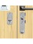 Quanbu Hasp Mandalı Metal Hasp Mandalı Kilidi Pencere Dolabı Montajı Için Sürgülü Kapı Kilidi (Yurt Dışından) 2