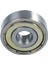 Flyeer Gümüş Metal 627Z Sabit Bilyalı Rulman Rulman 7mm x 22MM x 8mm (Yurt Dışından) 5