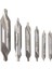 Namuny 18 Parça Hss Kombine Merkezi Matkap Ucu Seti Havşa 60 Derece Açı 5/3/2.5/2/1.5/1 mm (Yurt Dışından) 3
