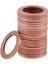 Quanbu 20 Adet 12MM x 18MM x 1.5mm Bakır Düz Yıkama Halkası Sızdırmazlık Parçaları (Yurt Dışından) 2