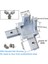 12 Adet 2020 Serisi 3 Yollu Uç Köşe Braketi Konektörü Avrupa Standardı Için 6mm T Yuvası 20X20MM Alüminyum Ekstrüzyon Profili (Yurt Dışından) 4