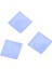 Flyeer 100X 10X10X1MM Iletken Isı Emici Için Silikon Termal Ped Yalıtım Pate, Mavi (Yurt Dışından) 4