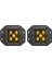 25W LED Off-Road Çalışma Işığı Su Geçirmez Sürüş Işığı Kare Sis Lambası Sarı Işık Araba Kamyon Atv Römork Motosiklet Için (Yurt Dışından) 1