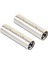 XLR Erkek - Erkek Adaptör, XLR 3 Pin Erkek - 3 Pin Erkek Konnektör Bağlayıcı, Mikrofon Hattı Adaptörü -2 Paket (Yurt Dışından) 1